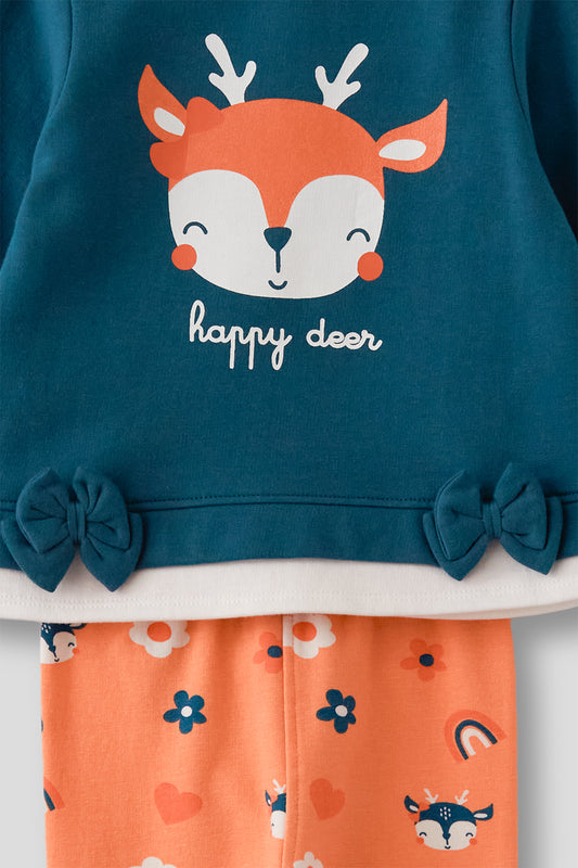 Conjunto Happy Deer