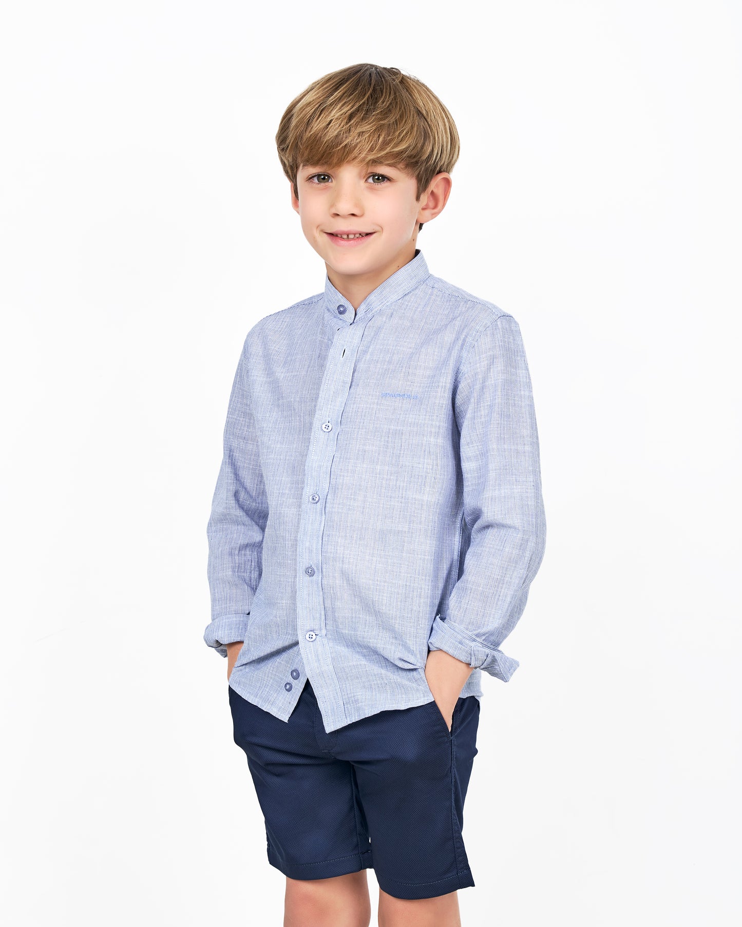 Camisa Spagnolo Azul