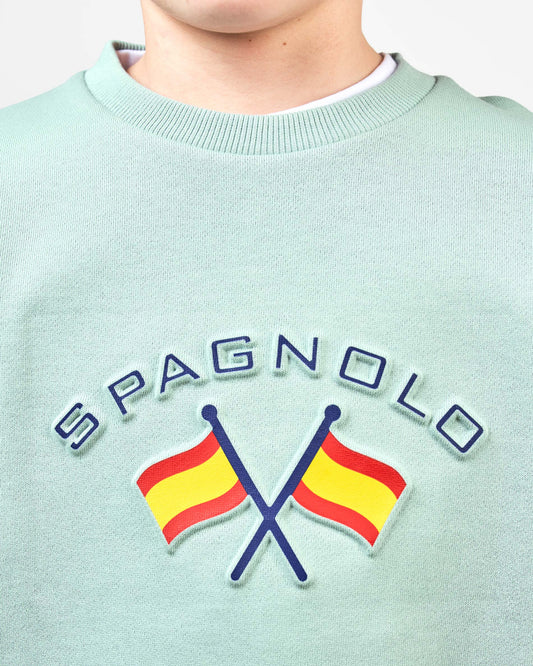 Sudadera Bandera Spagnol Verde