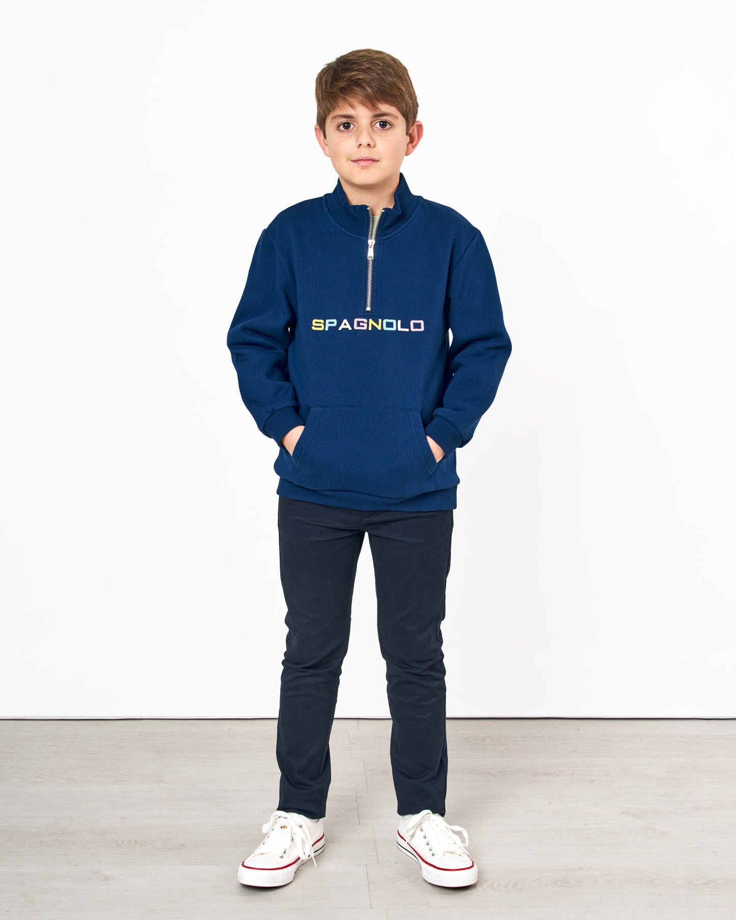 Sudadera Letras Spagnol