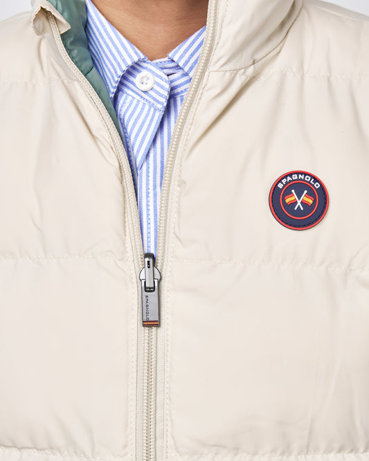 Chaleco Reversible Spagnolo Verde