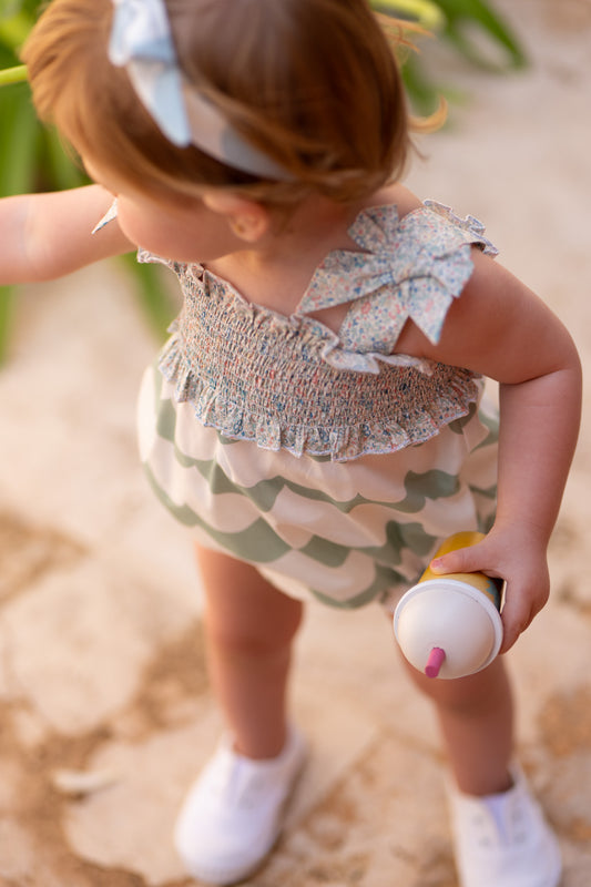 Peto Niña Onda Floral