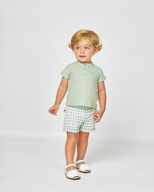 Conjunto Vichy Spagnolo Verde