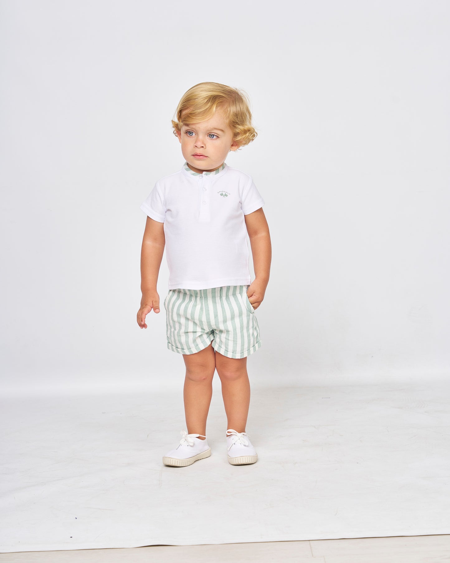 Conjunto Rayas Spagnolo Verde