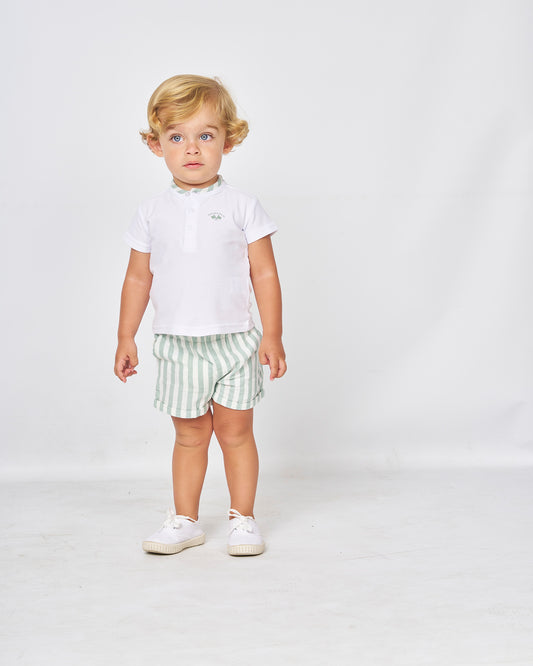 Conjunto Rayas Spagnolo Verde