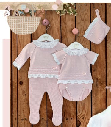 Conjunto Hilo Rosa Braguita