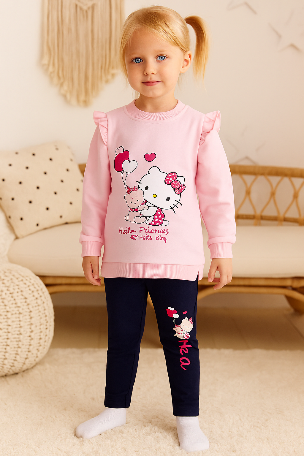 Conjunto Leggins Hello Kitty