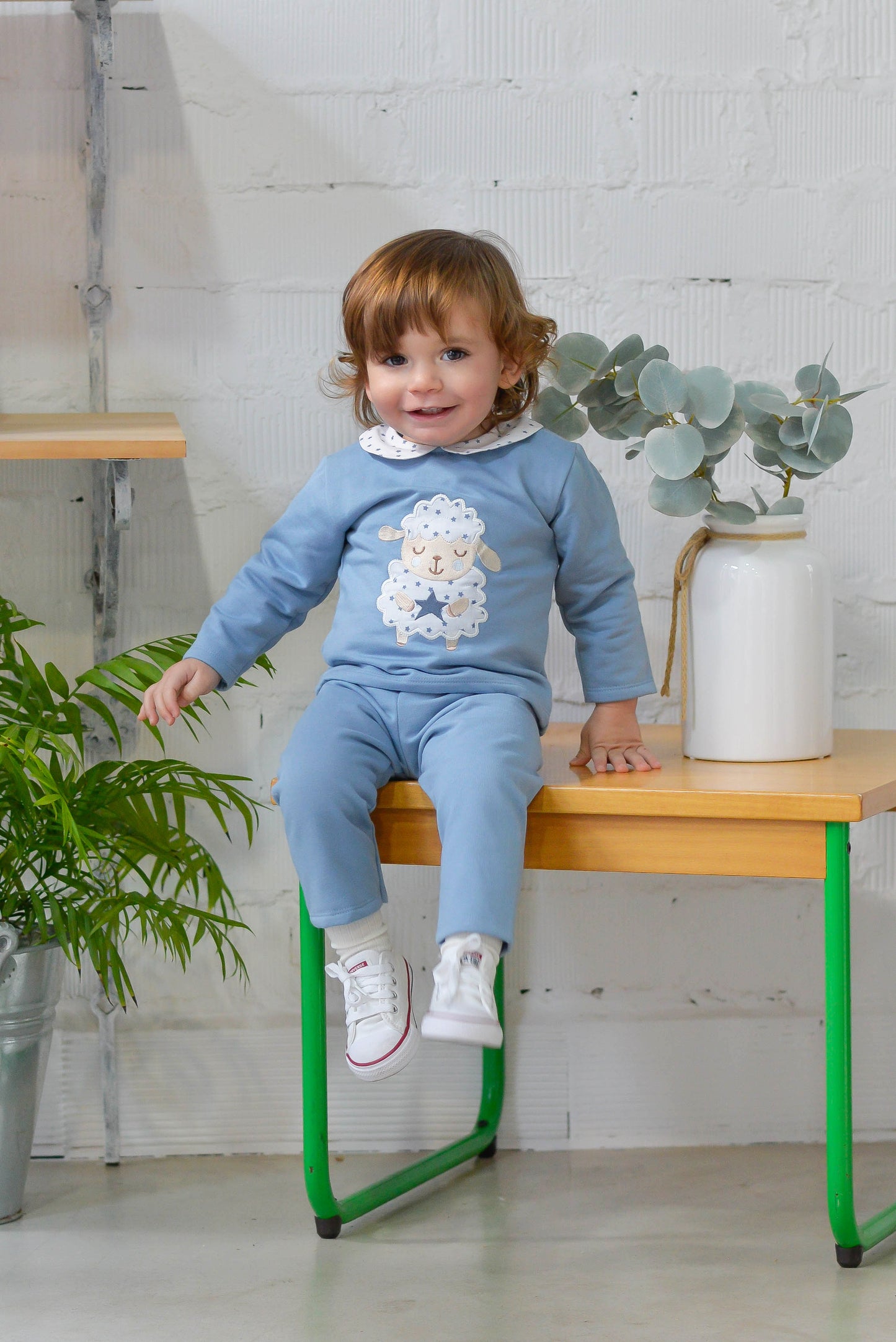 Conjunto Niño Ovejita Estrella