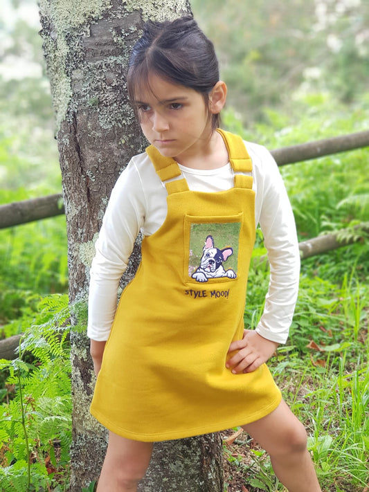 Pichi Niña Mostaza Perrito