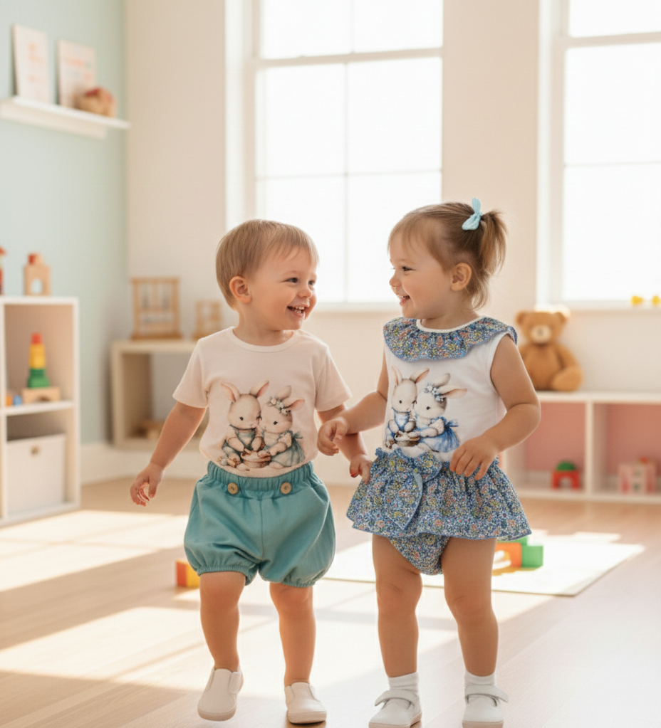 Conjunto Niño Bruma Azul