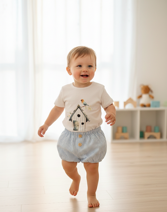 Conjunto Niño Casa Pajarito