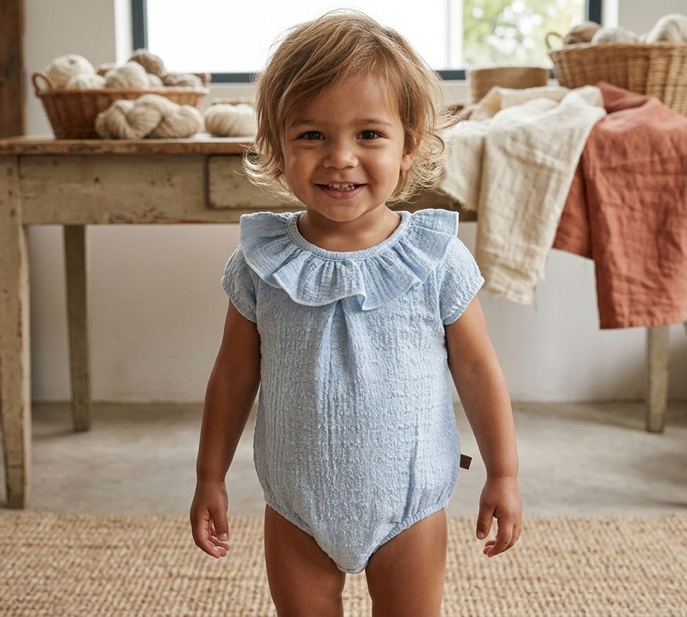 Pelele Alboran Azul Nude