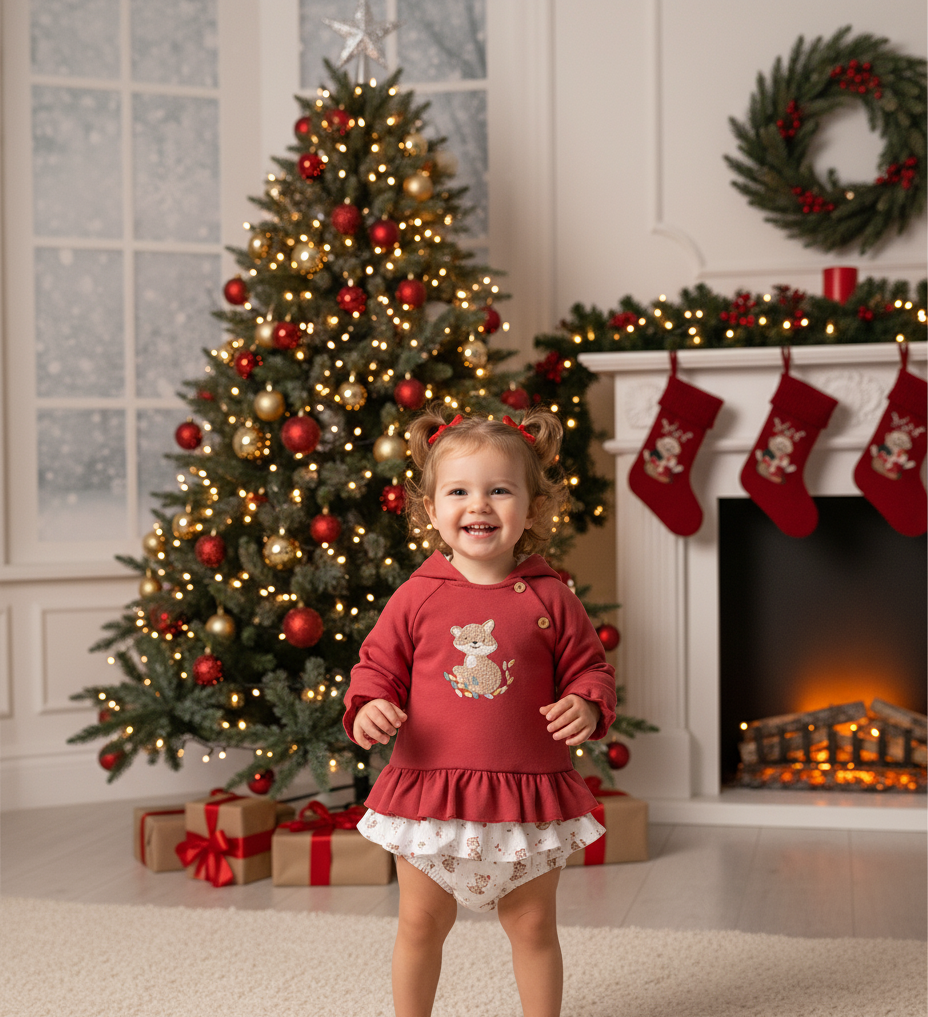 Conjunto Capucha Niño Fox