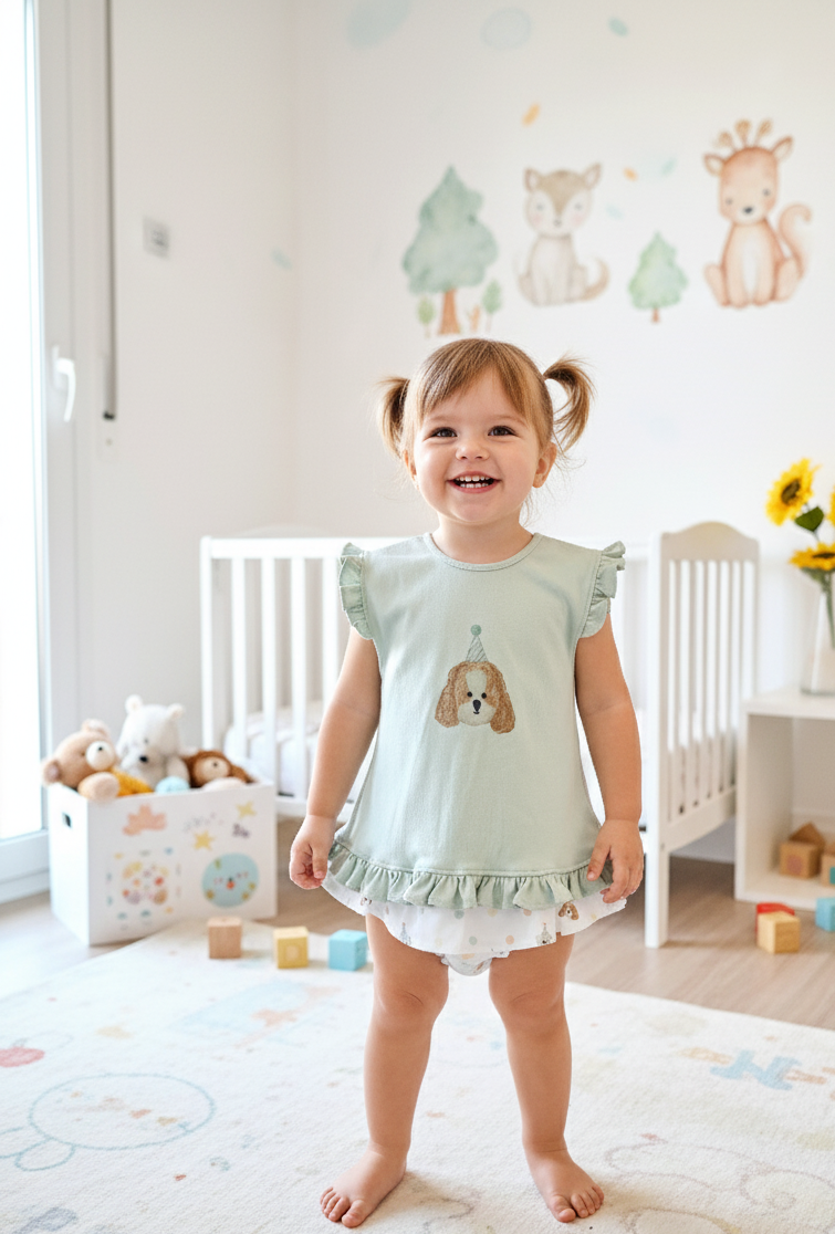 Conjunto Niño Happy Dog