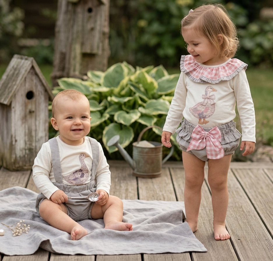 Conjunto Niño Oca Patchwort