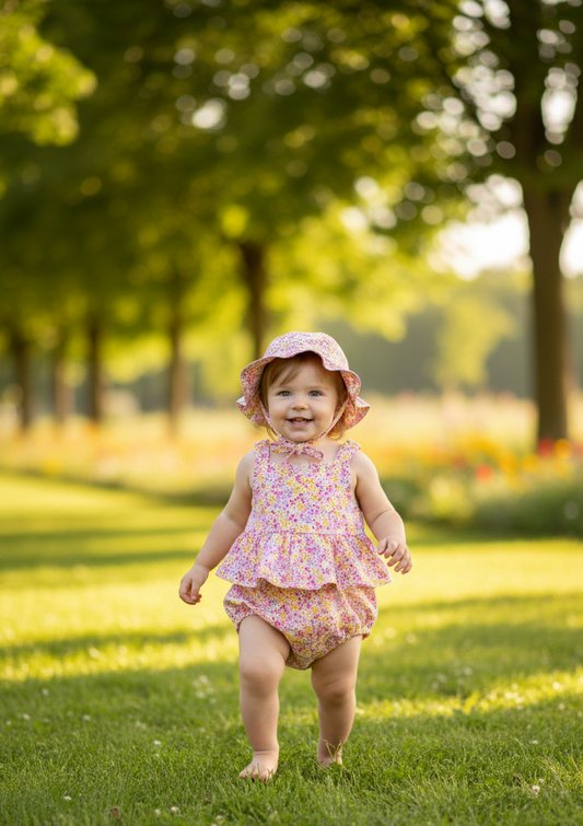 Conjunto Pelele Floral