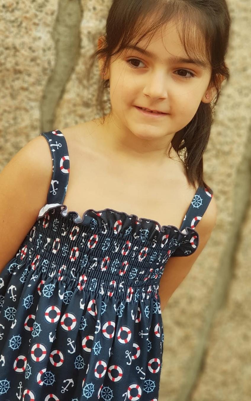 Vestido niña Timones Marineros