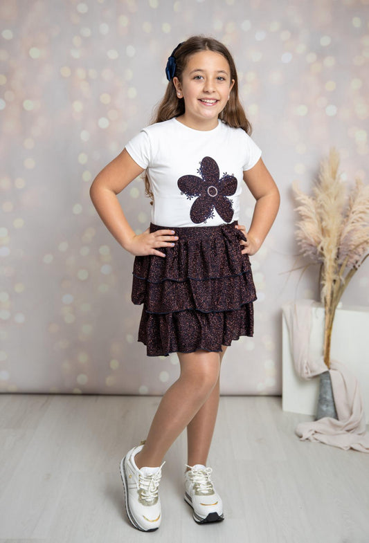 Conjunto Cobrizo Brilli