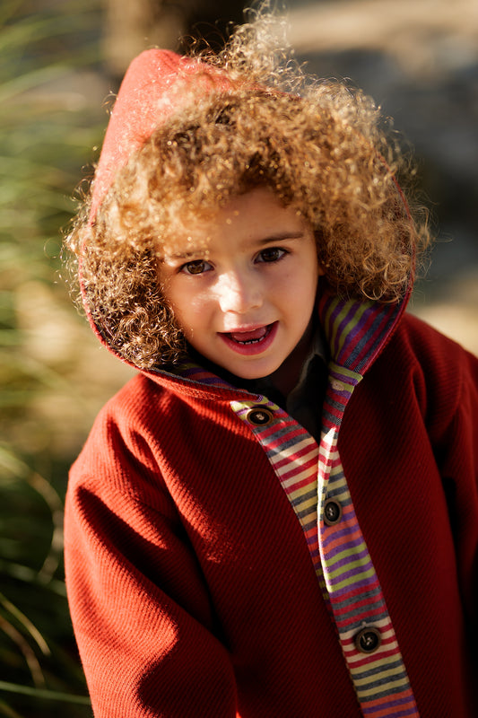 Sudadera Capucha Rayas