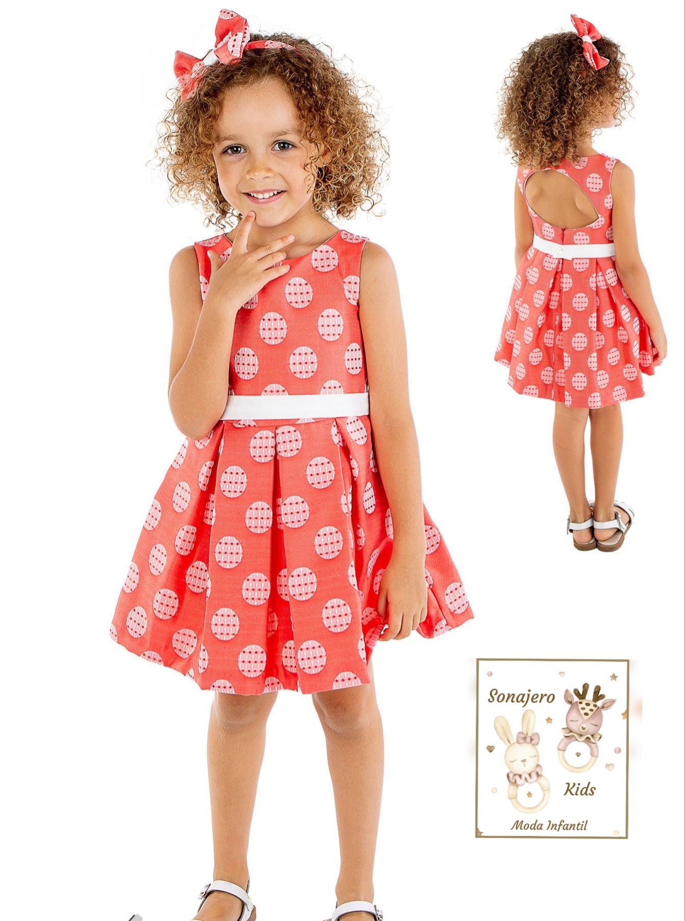 Vestido Ceremonia Rojo