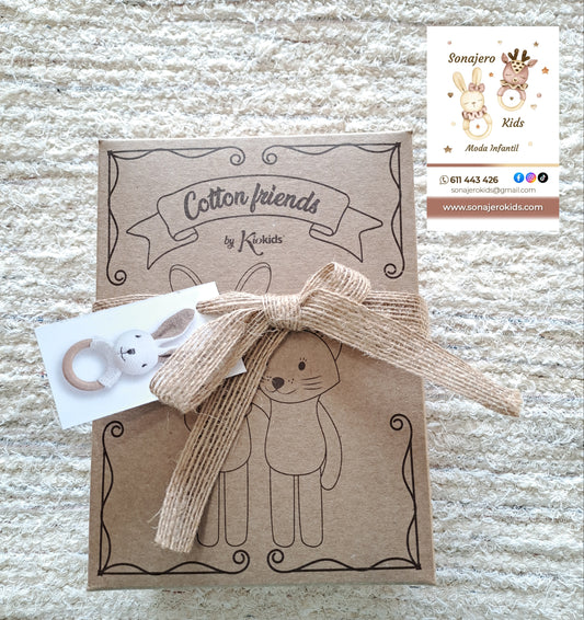 Sonajero Conejito Ganchillo