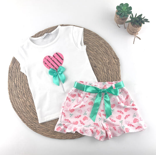 Conjunto Corazon Globo