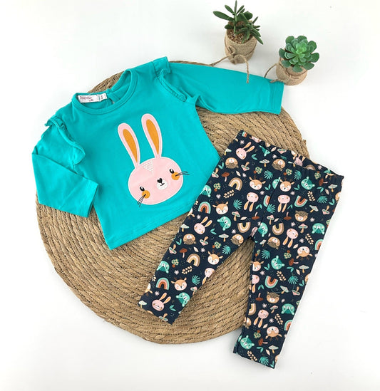 Conjunto Conejo Arcoiris