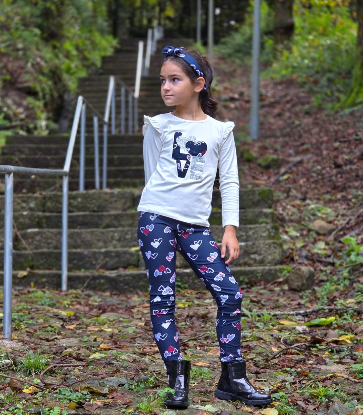 Leggins Love Corazones