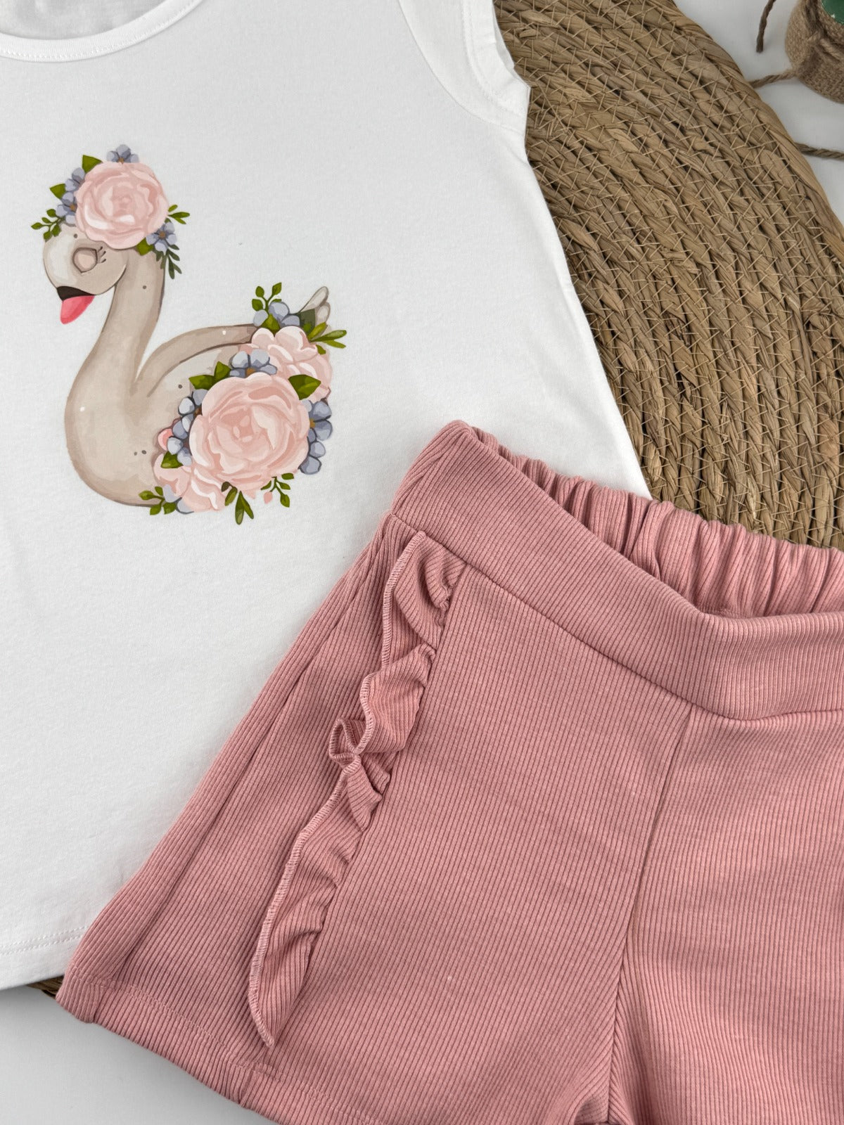 Conjunto Short Mi Cisne