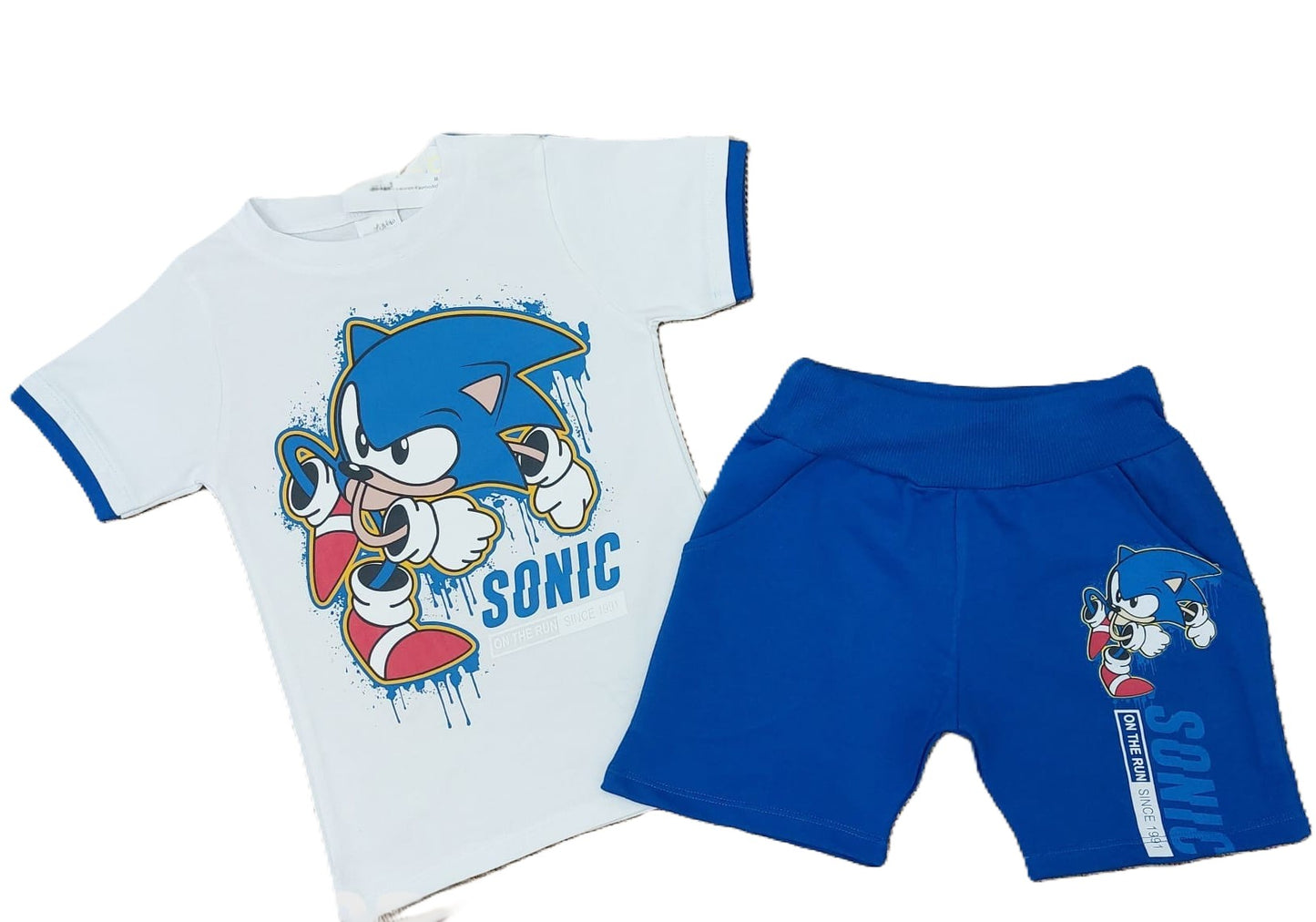 Conjunto Sonic Azul