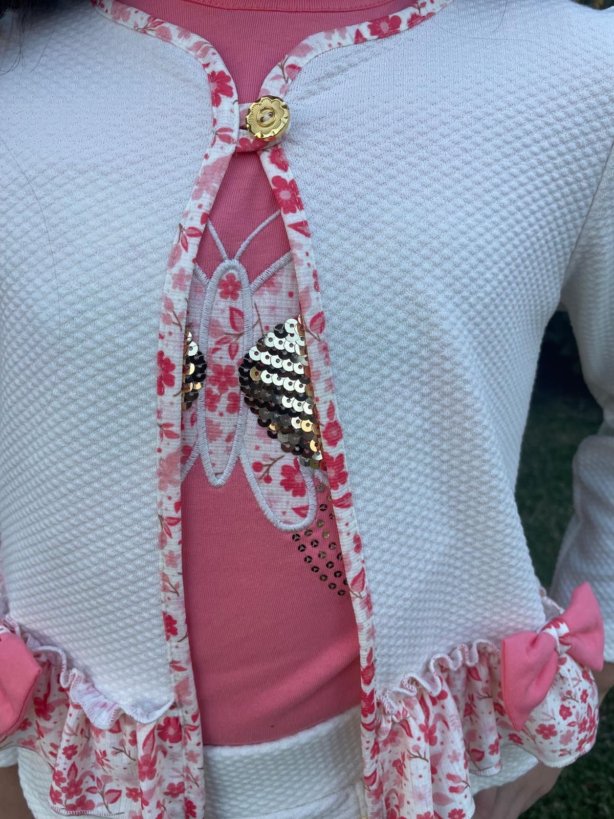 Conjunto 3 Piezas Mariposa