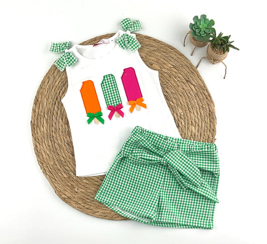 Conjunto Short Helados