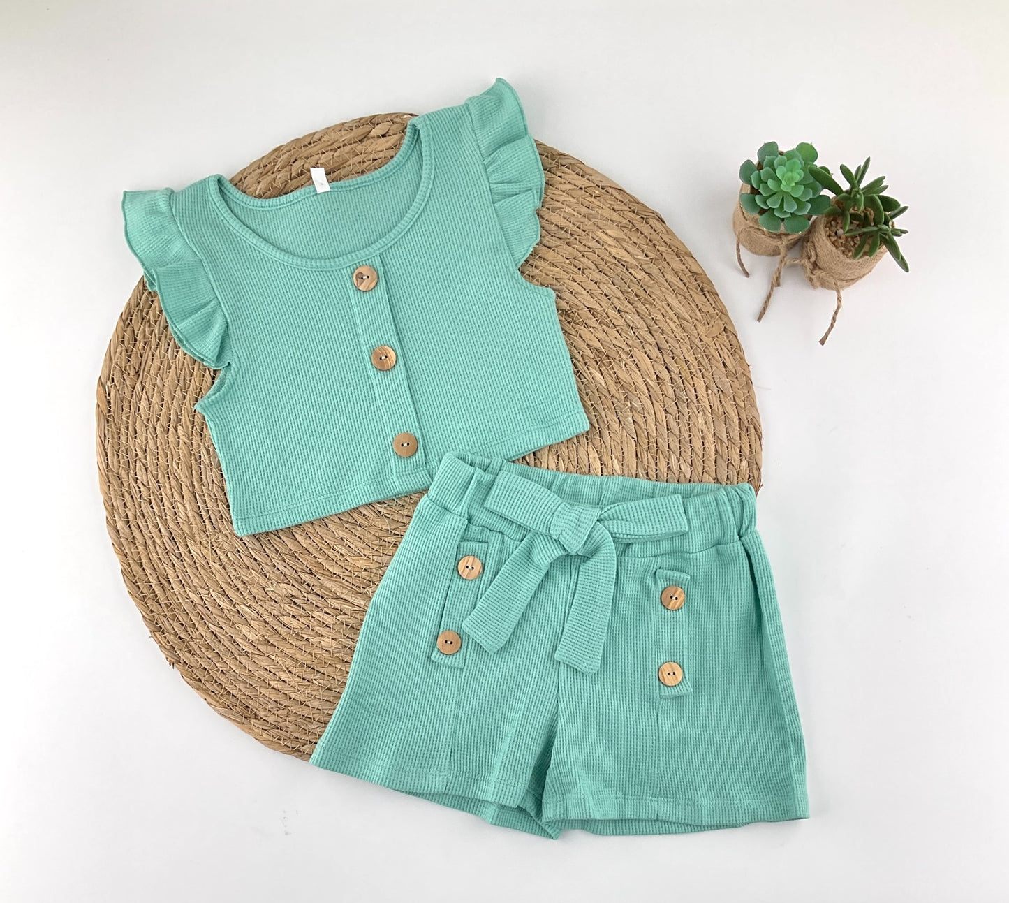 Conjunto Short Menta