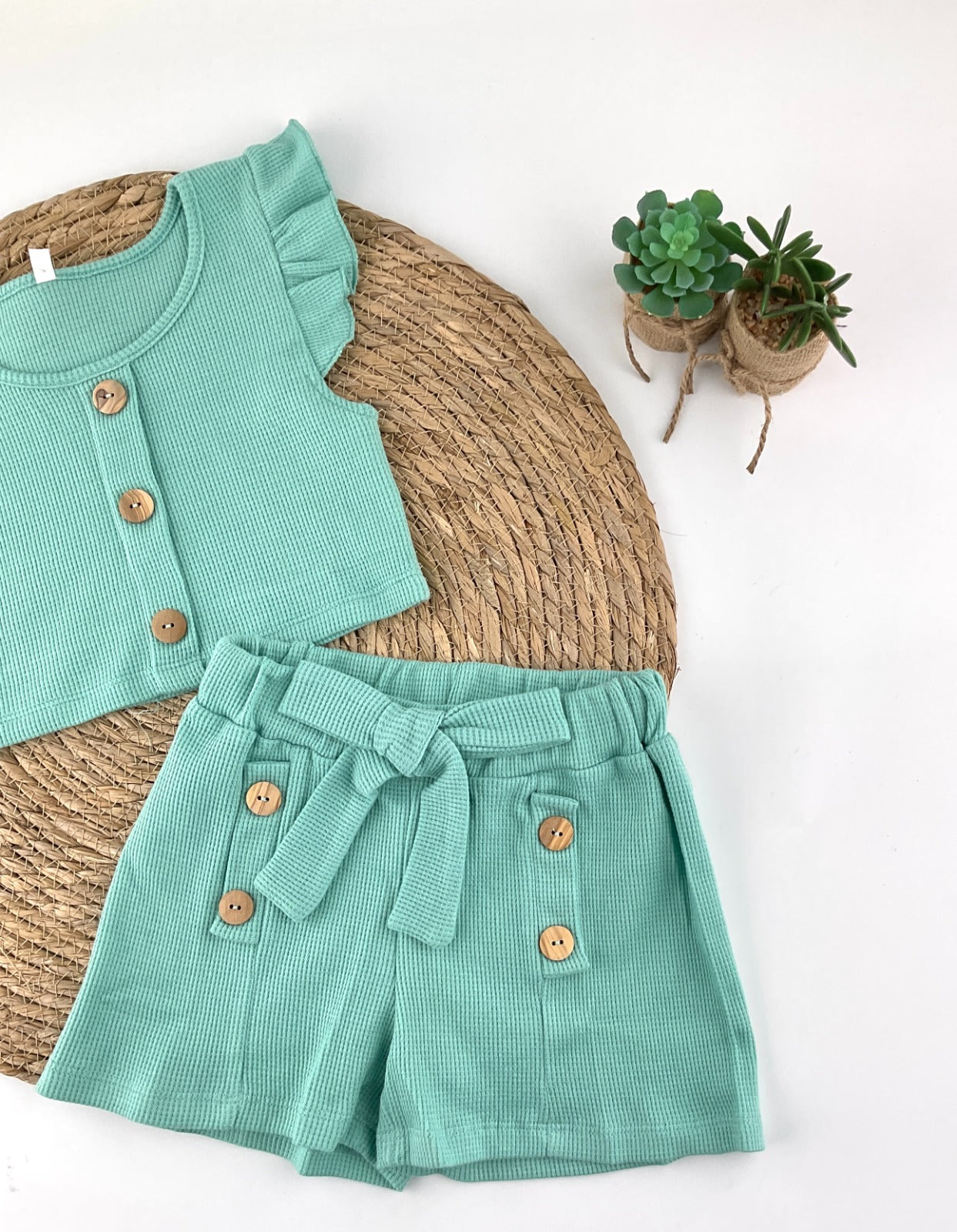 Conjunto Short Menta