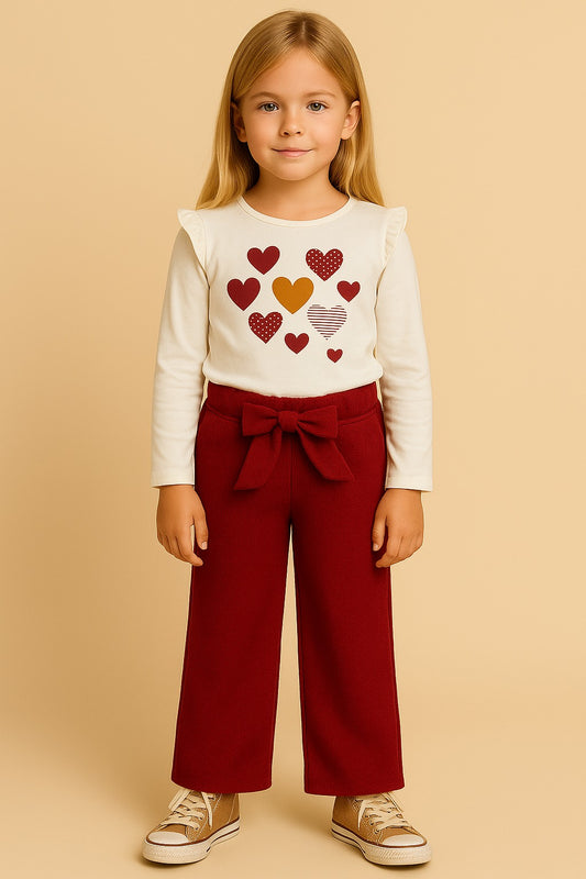 Conjunto Pantalon Campana Bourdeos