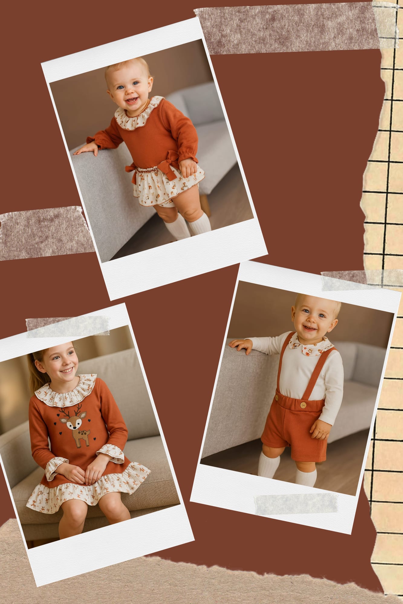 Conjunto Niña Teja Renito