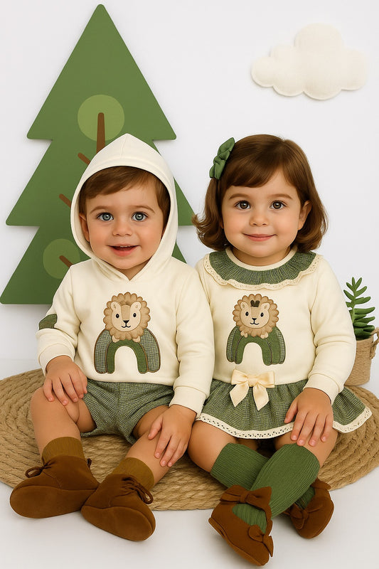 Conjunto Niña Leoncito