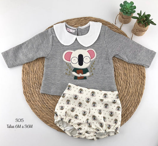 Conjunto Niño Koala Chic
