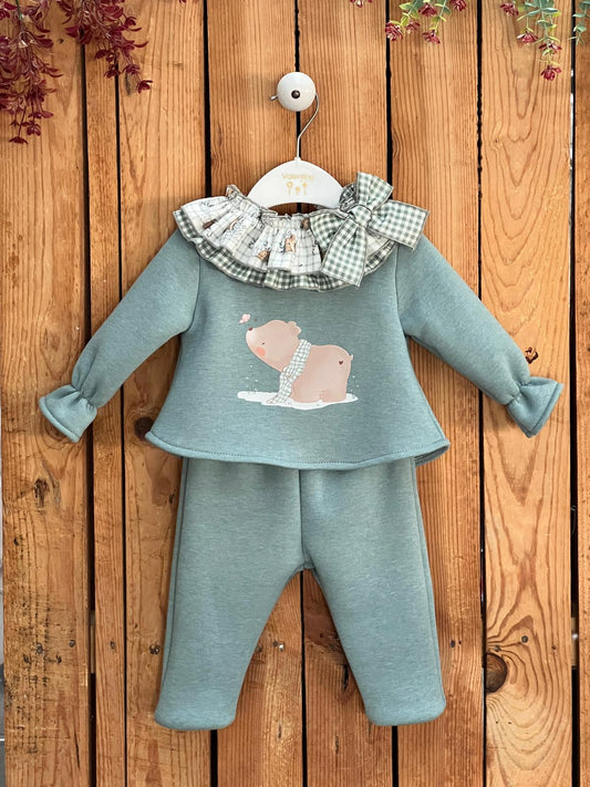 Conjunto 3 Piezas Donatella Verde