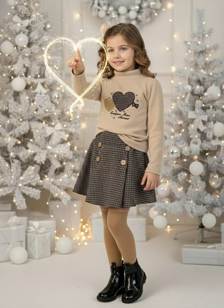 Conjunto Corazon De Otoño