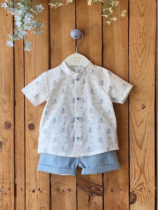 Conjunto Niño Blue Duck