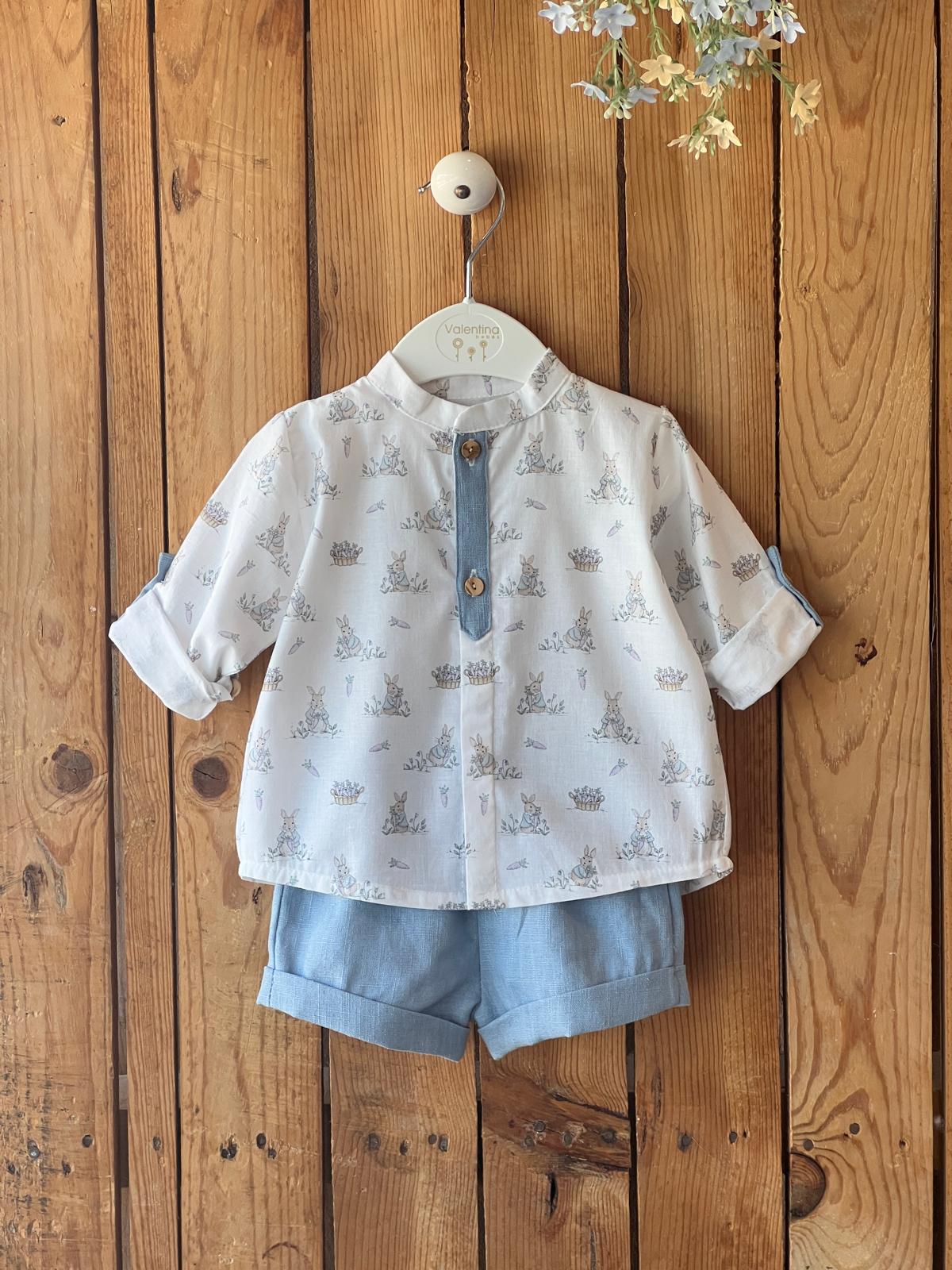 Conjunto Niño Blue Rabbit
