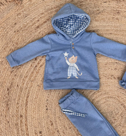 Conjunto Gato Estrella Niño