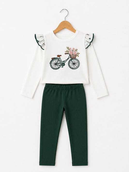 Conjunto Bici Flores