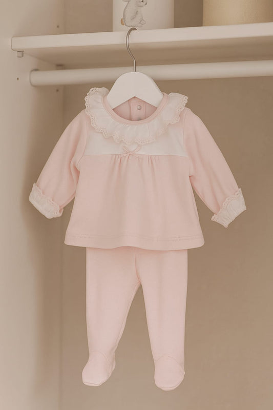 Conjunto Polaina Burán Melocotón