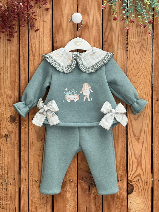 Conjunto 3 piezas Perpignan Verde