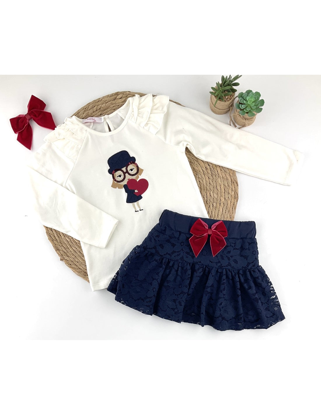 Conjunto Falda Popins