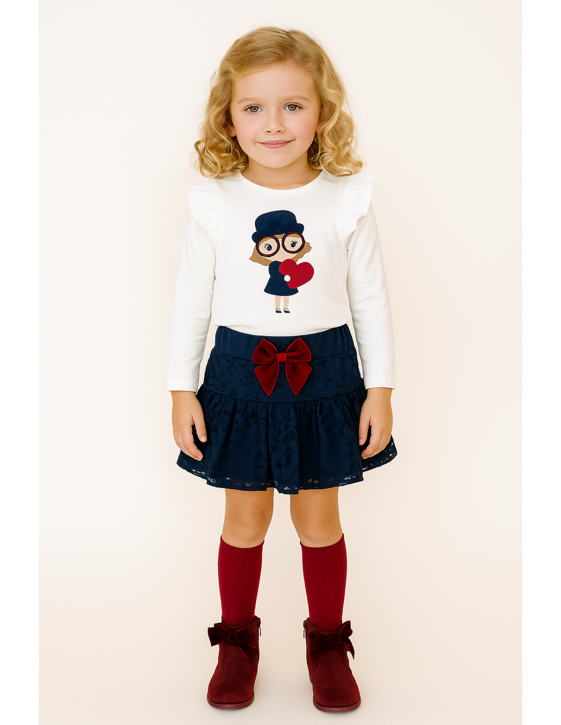 Conjunto Falda Popins