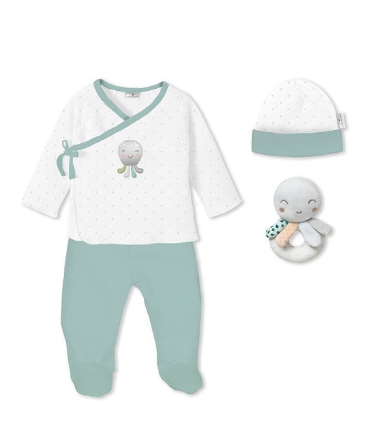 Set Regalo 4 piezas Pulpo Verde