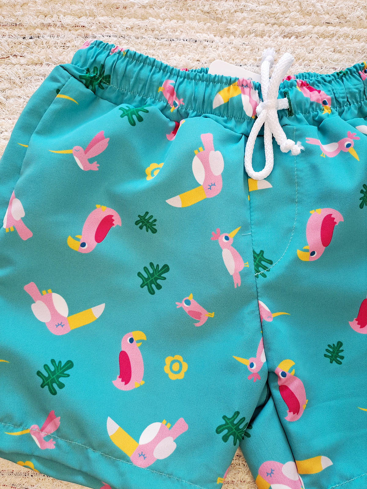 Bañador niño tropical